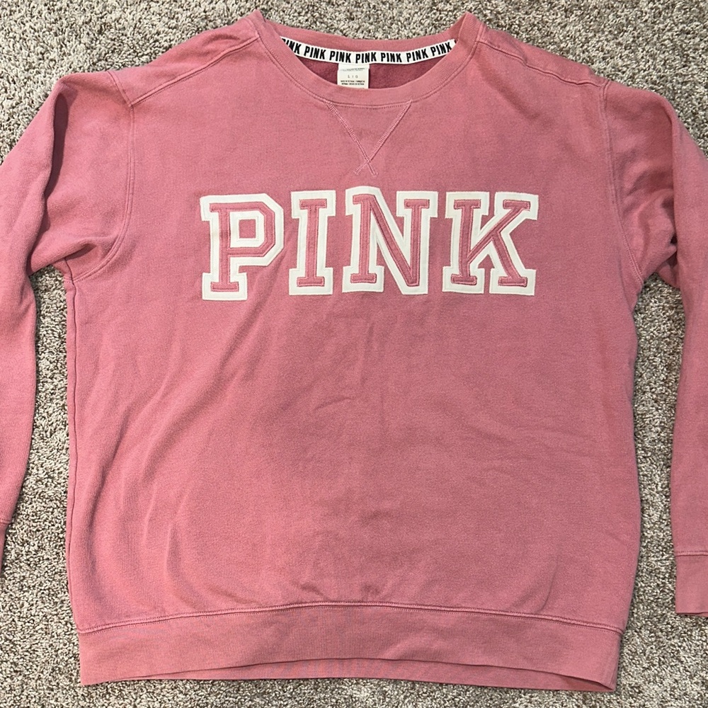 Victoria's Secret PINK Mauve Crew